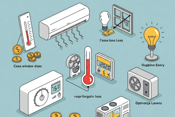 여름철 에어컨 전기요금 아끼는법, 전기세 폭탄 막는 5가지 핵심 팁
