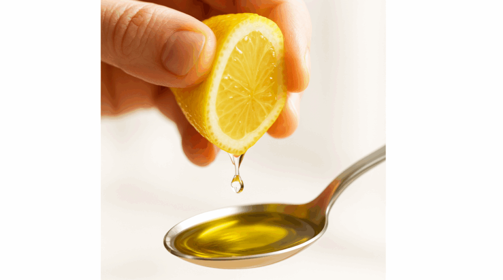 올리브오일레몬즙