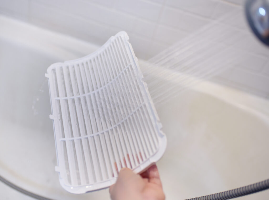 필터 먼지 제거