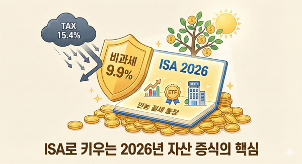 2026년 ISA 계좌 완벽 가이드  비과세 혜택과 중개형 활용 꿀팁