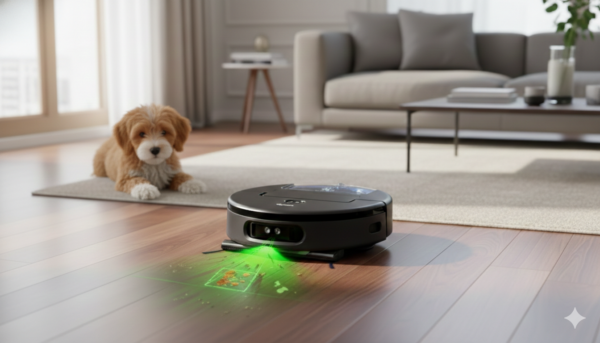 다이슨 스팟앤스크럽 Ai 로봇 청소기 상세 스펙: 찌든 때까지 완벽하게 지우는 Ai 살림 가전